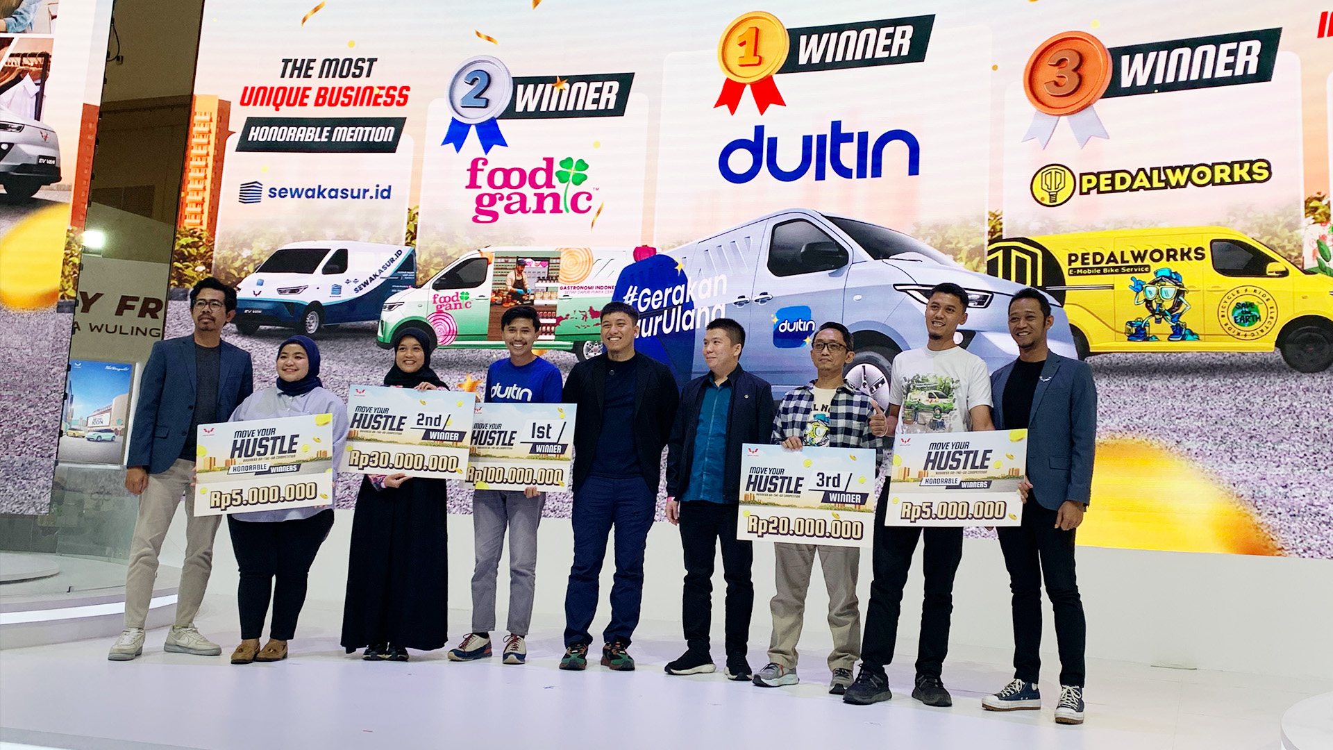 Move Your Hustle" Wuling: Nggak Cuma Sampah yang Gerak, Bisnis Juga!