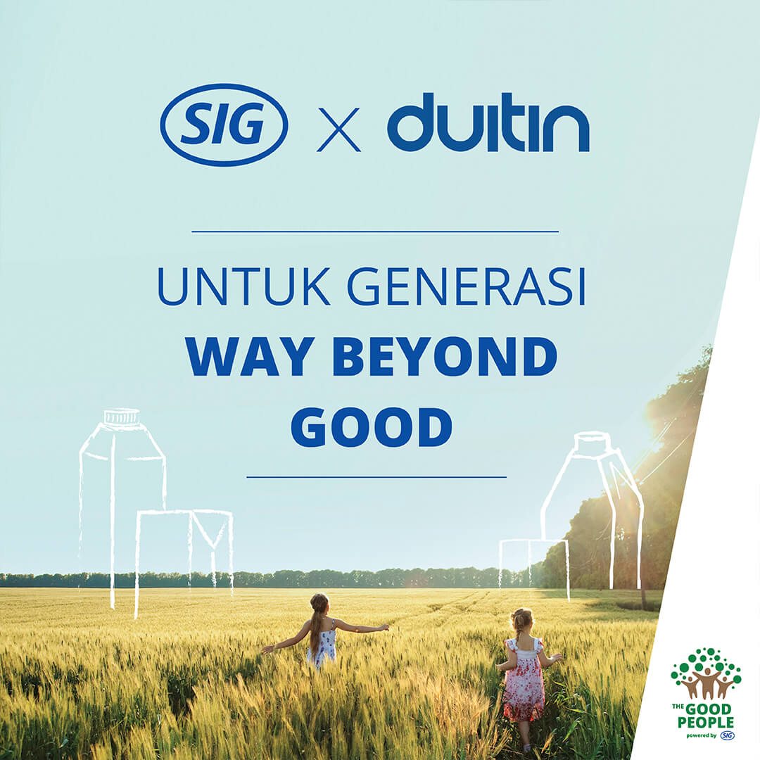 SIG dan Duitin Jalin Kerja Sama untuk Ciptakan Generasi Way Beyond Good