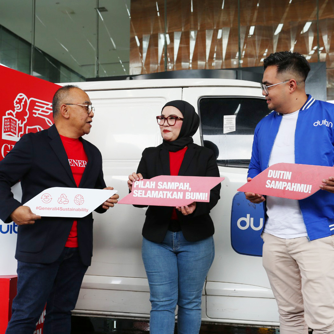 Kelola Sampah Jadi Uang, Generali Gandeng Duitin